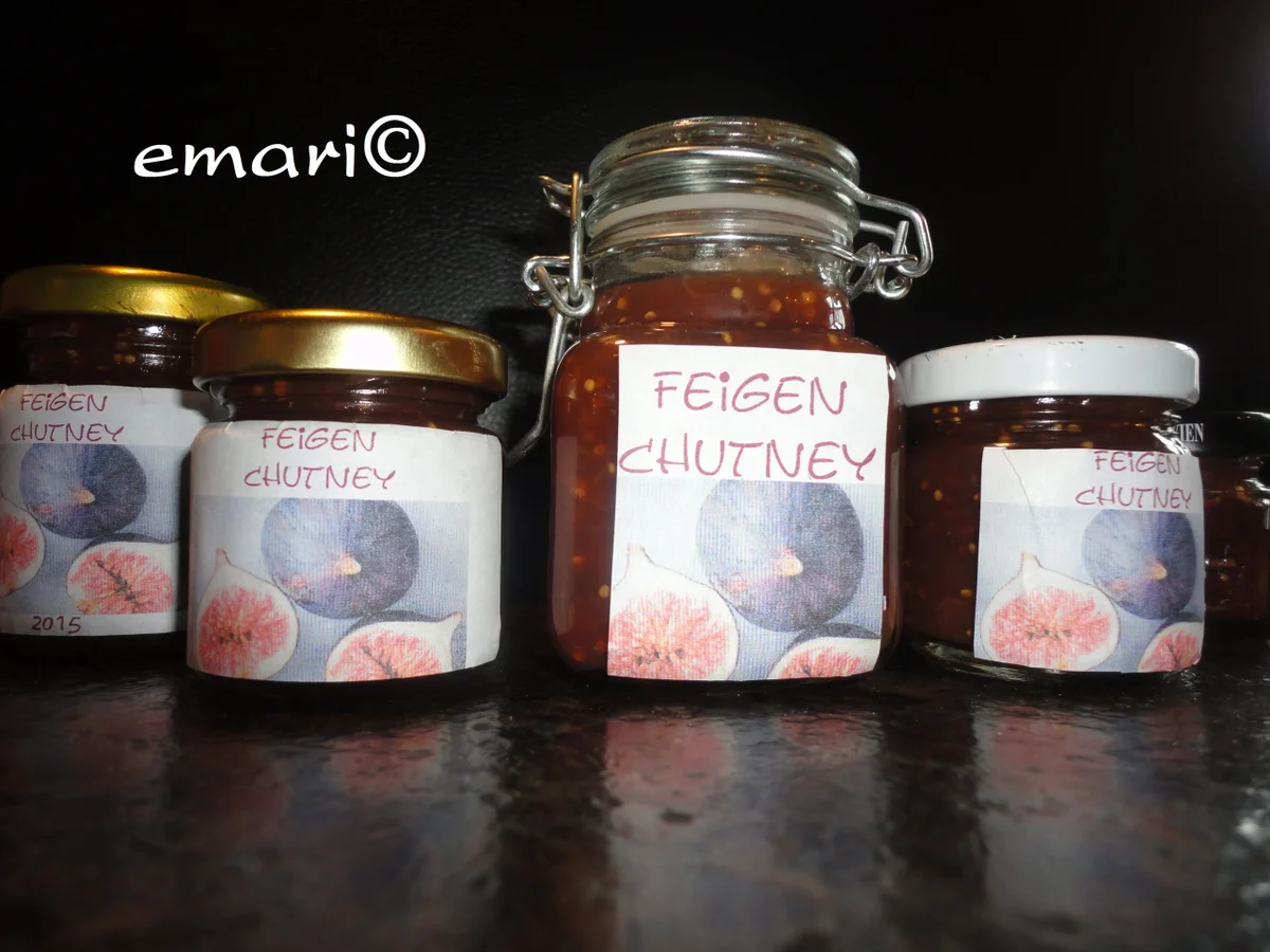 Feigen Chutney - Rezept - Bild Nr. 880