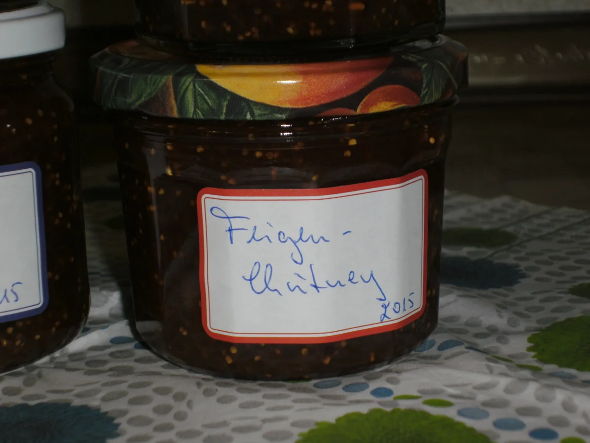 Feigen Chutney - Rezept - Bild Nr. 1312
