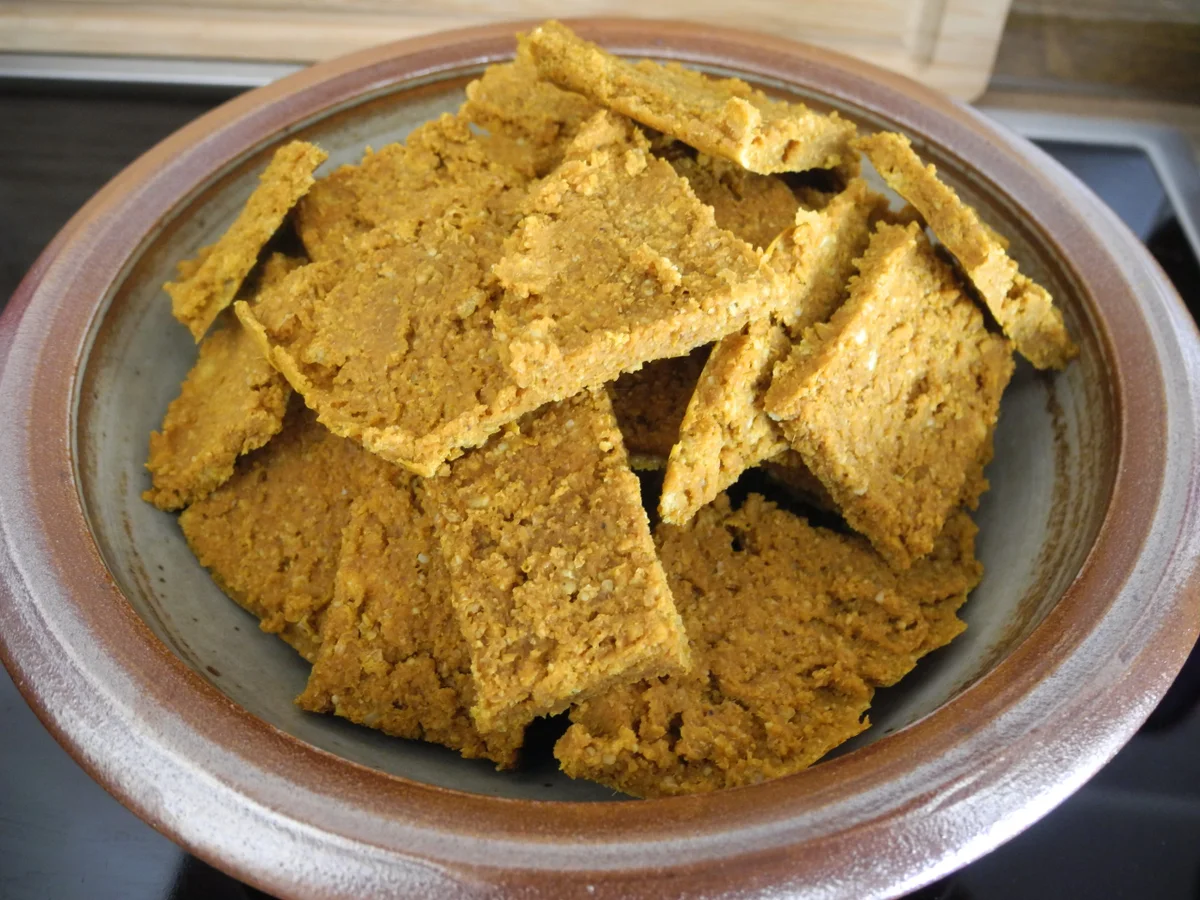 Kichererbsen - Kurkuma - Kräcker - Rezept - Bild Nr. 886