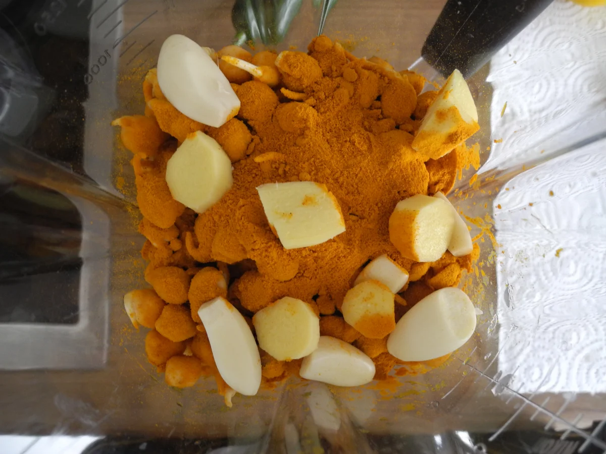 Kichererbsen - Kurkuma - Kräcker - Rezept - Bild Nr. 888