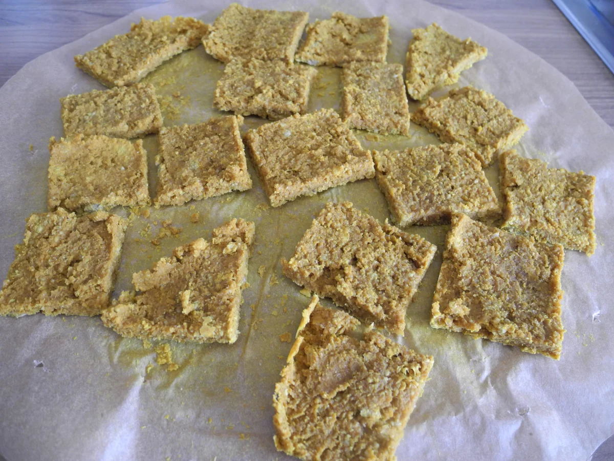 Kichererbsen - Kurkuma - Kräcker - Rezept - Bild Nr. 895