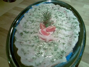 Kassler-Carpaccio - Rezept