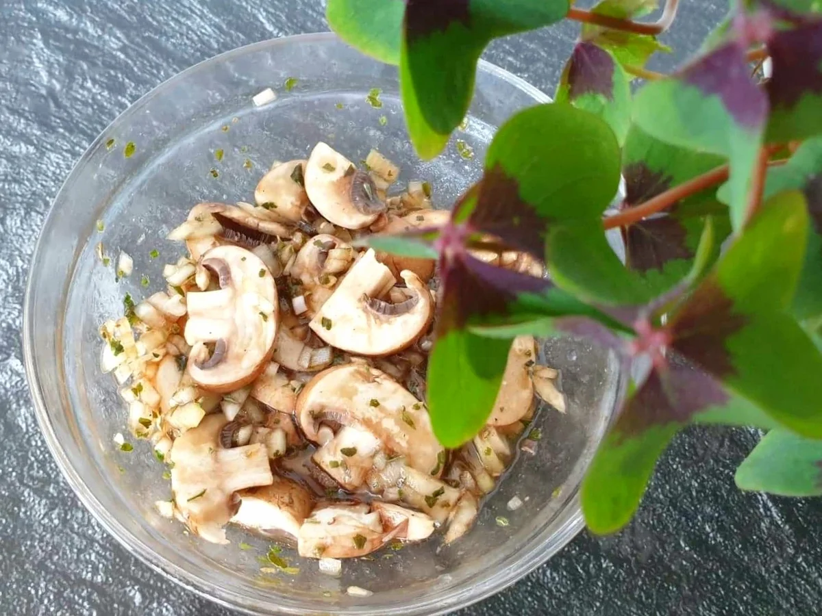 Champignonsalat  - Rezept - Bild Nr. 4