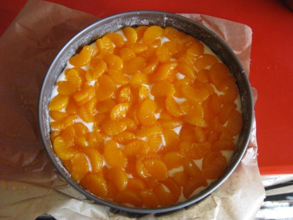 Mandarinen-Käsekuchen mit Pudding - Rezept - Bild Nr. 898
