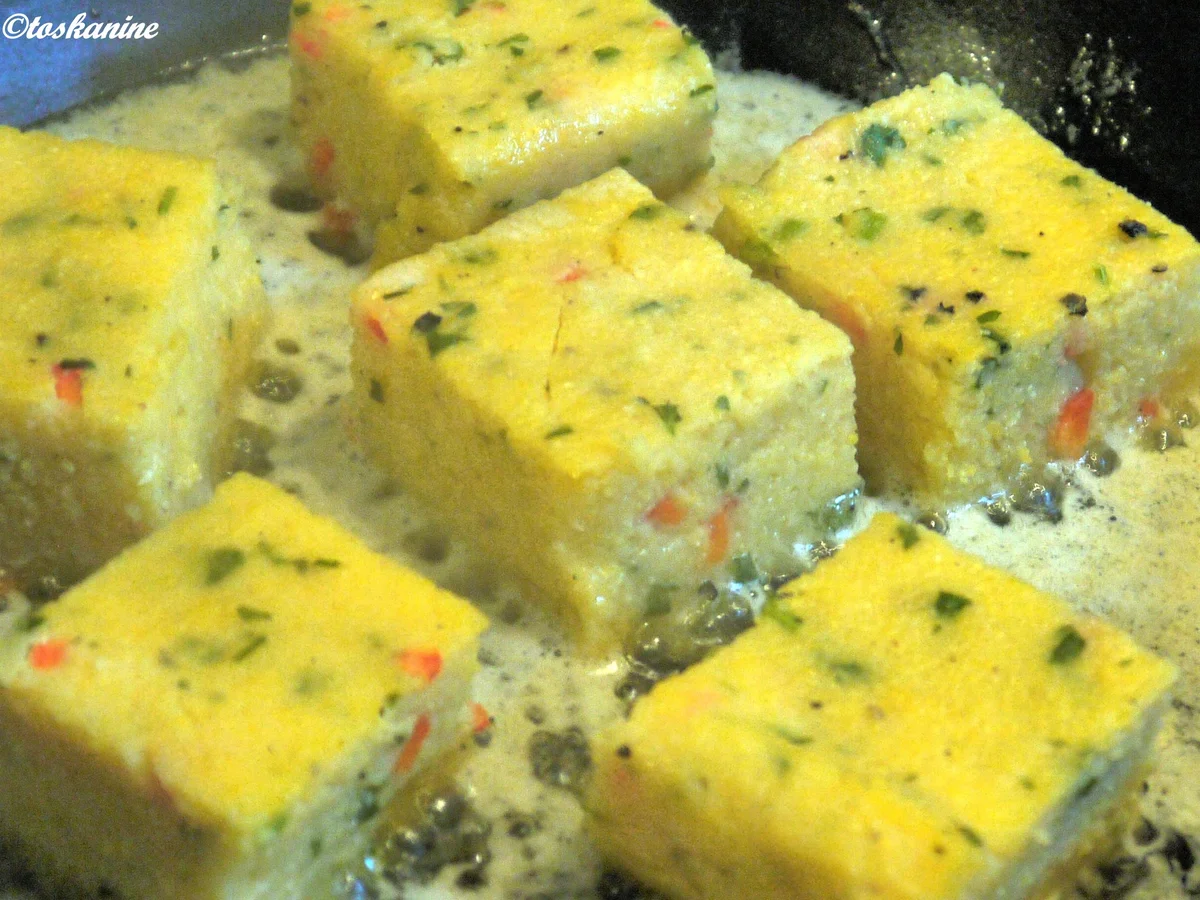 Korsische Minirouladen mit gebratener Polenta - Rezept - Bild Nr. 895