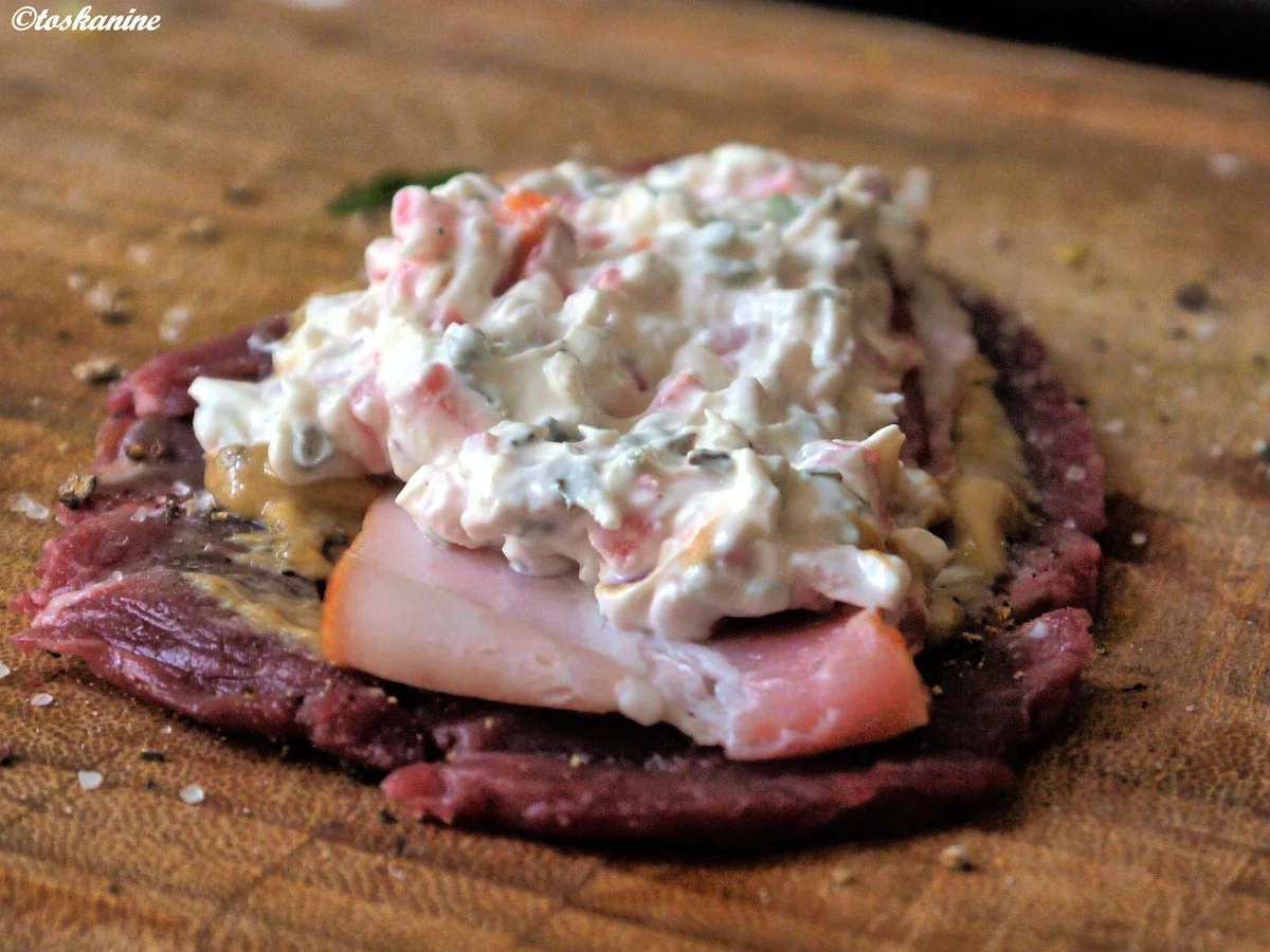 Korsische Minirouladen mit gebratener Polenta - Rezept - Bild Nr. 901