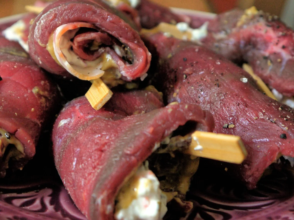 Korsische Minirouladen mit gebratener Polenta - Rezept - Bild Nr. 902