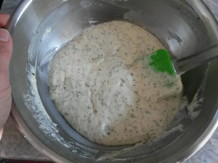 Grundrezept Milch Brot ( hier mit Kräutern ) ohne Hefe ! - Rezept - Bild Nr. 891