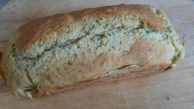 Grundrezept Milch Brot ( hier mit Kräutern ) ohne Hefe ! - Rezept ...