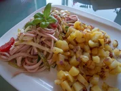Wurstsalat mit "Kerschtscher" - Rezept - Bild Nr. 889