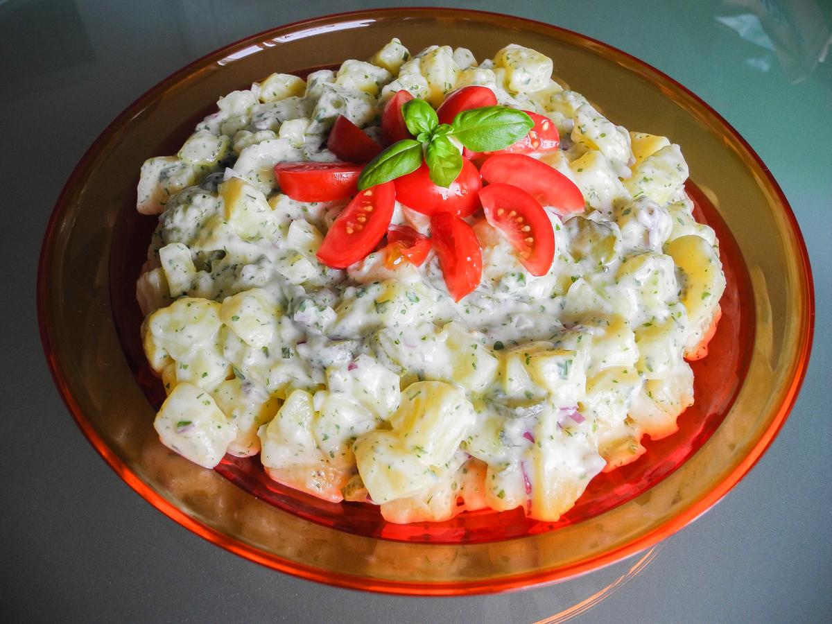 Salat: fixer Kartoffelsalat  - Rezept - Bild Nr. 889