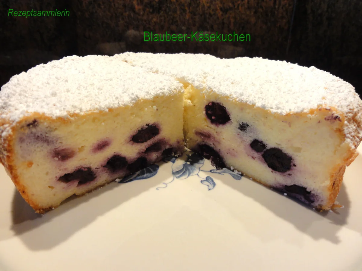 Rezept: KuchenZwerg: KÄSEKUCHEN mit Blaubeeren Bild Nr. 922 KuchenZwerg: KÄSEKUCHEN mit Blaubeeren - Rezept - Bild Nr. 922