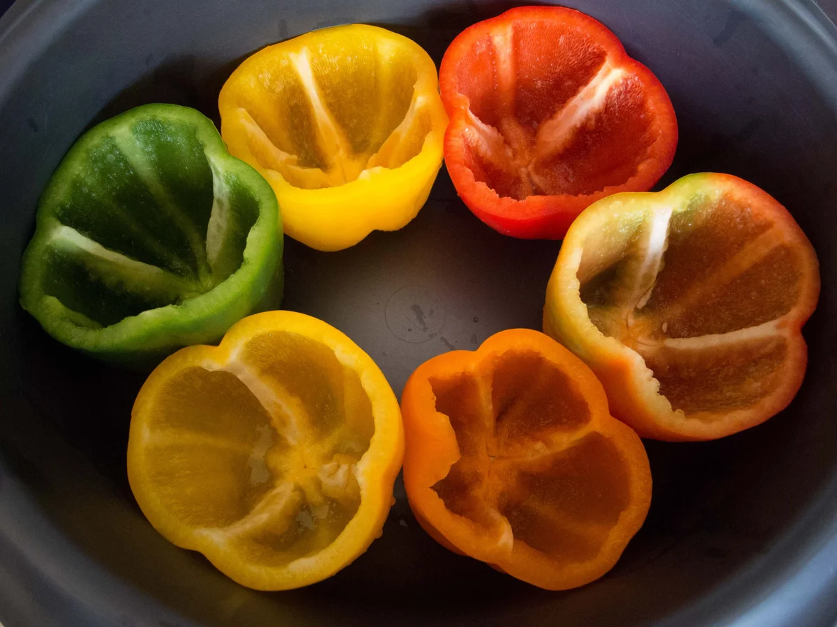 Rezept: Gefüllte Paprika á la Foxy Bild Nr. 893 Gefüllte Paprika á la Foxy - Rezept - Bild Nr. 893