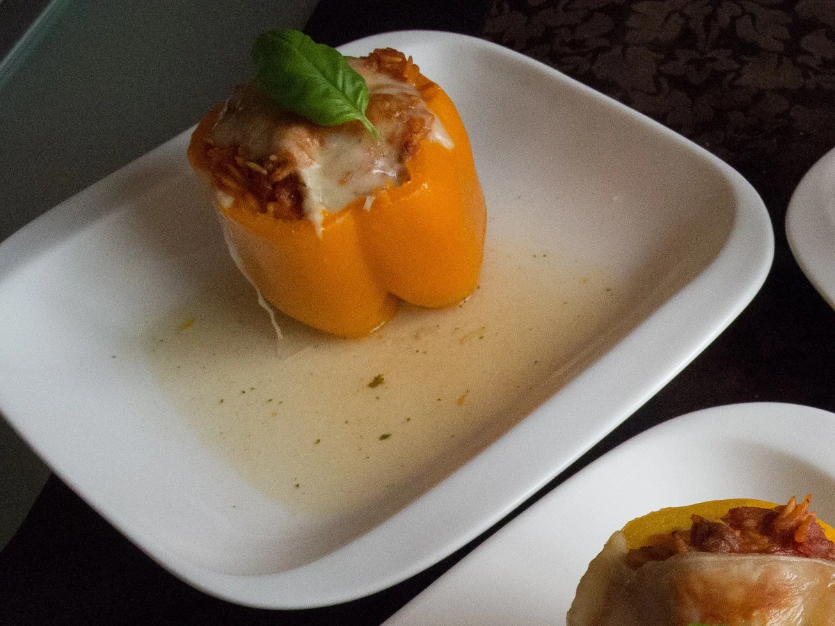 Rezept: Gefüllte Paprika á la Foxy Bild Nr. 894 Gefüllte Paprika á la Foxy - Rezept - Bild Nr. 894