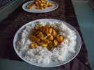 Hähnchen-Curry auf Reis - Rezept - Bild Nr. 898