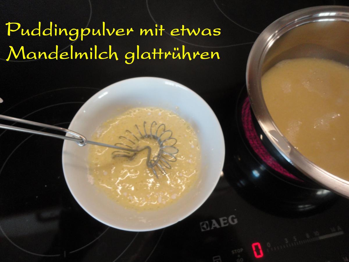 Rhabarber  Pudding Torte / Kuchen - Rezept - Bild Nr. 925