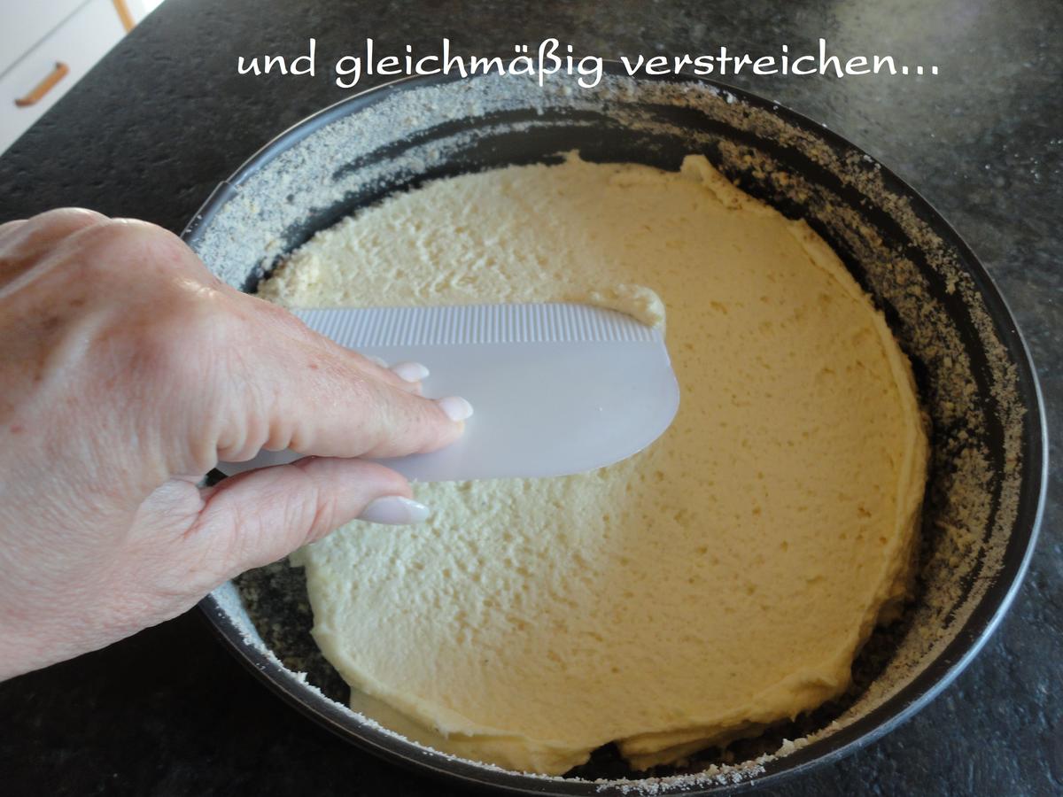 Rhabarber  Pudding Torte / Kuchen - Rezept - Bild Nr. 933