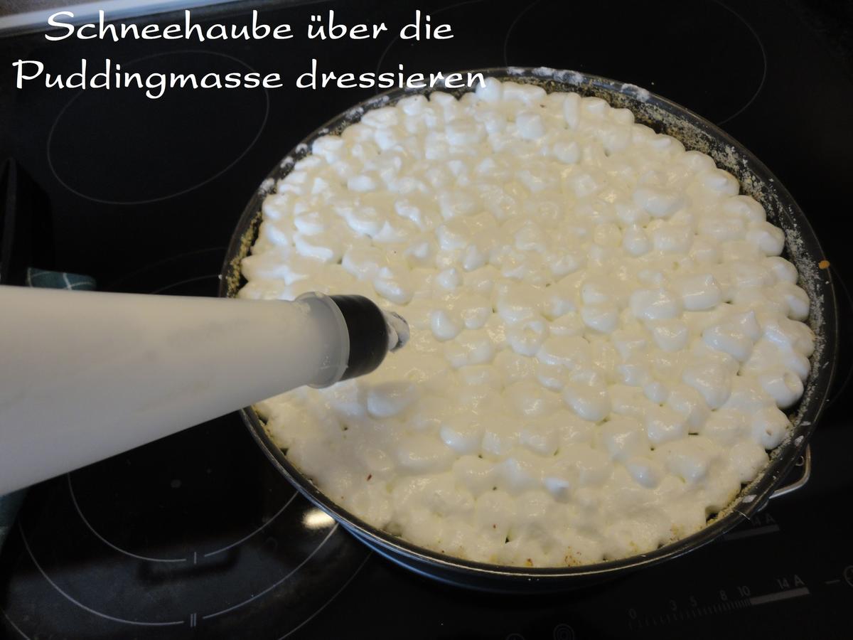 Rhabarber  Pudding Torte / Kuchen - Rezept - Bild Nr. 940