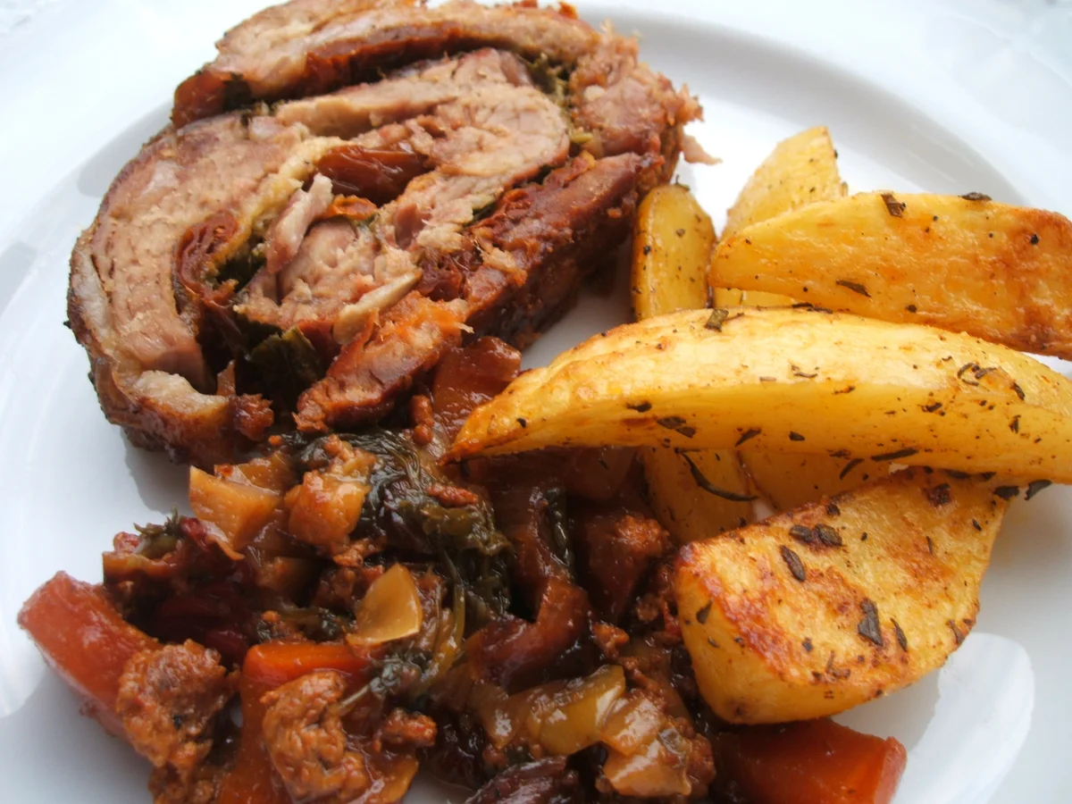 Fleisch: Involtino di Maiale Ripieno - Rezept - Bild Nr. 933