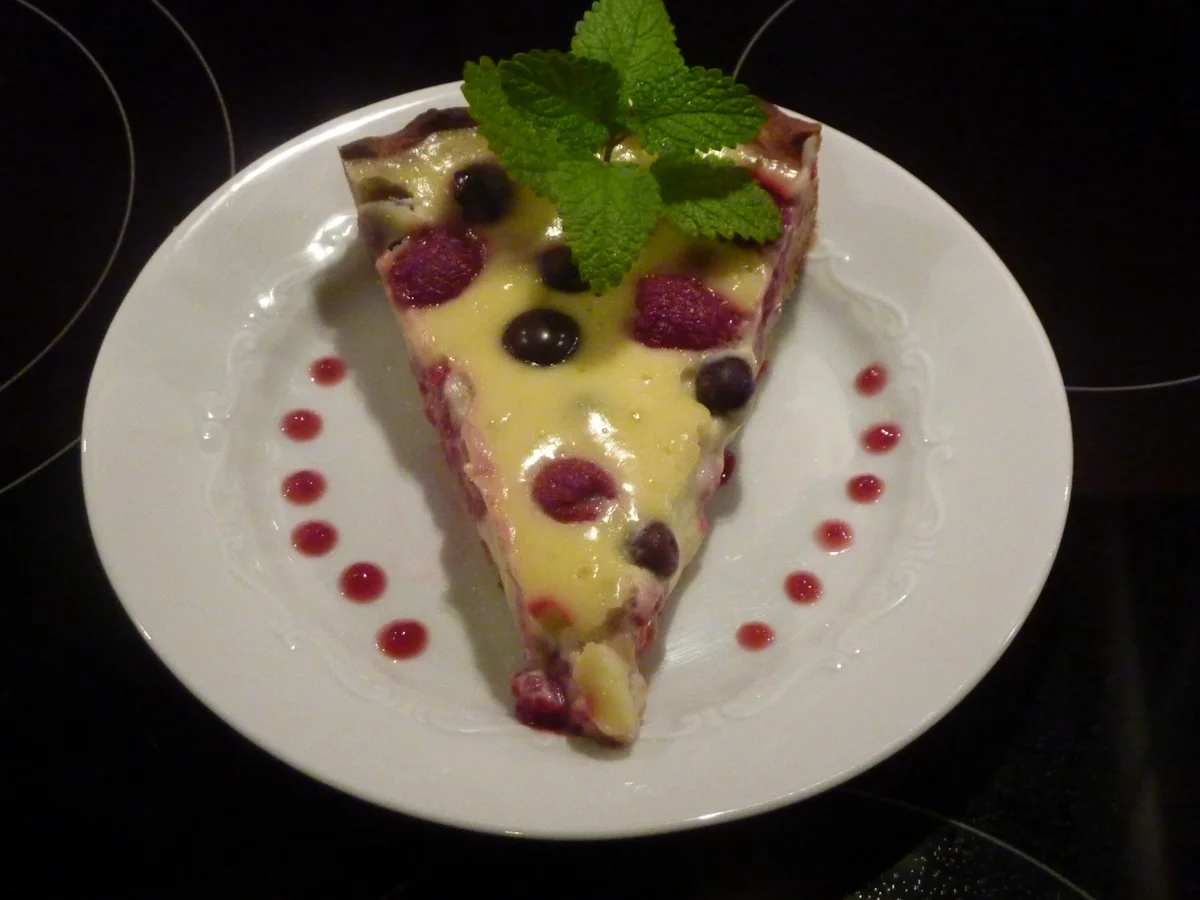 Rezept: Limetten- Beeren Tarte Bild Nr. 935 Limetten- Beeren Tarte - Rezept - Bild Nr. 935