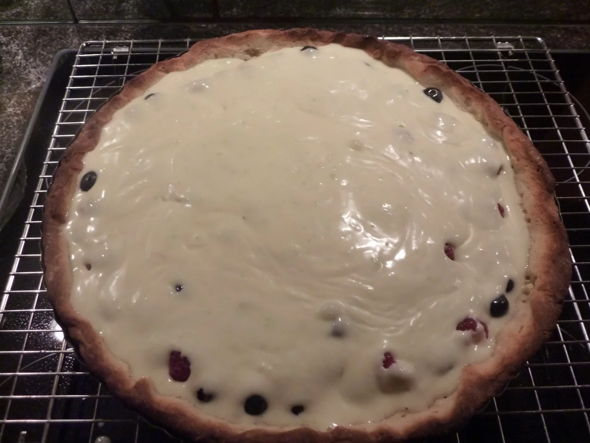 Rezept: Limetten- Beeren Tarte Bild Nr. 944 Limetten- Beeren Tarte - Rezept - Bild Nr. 944