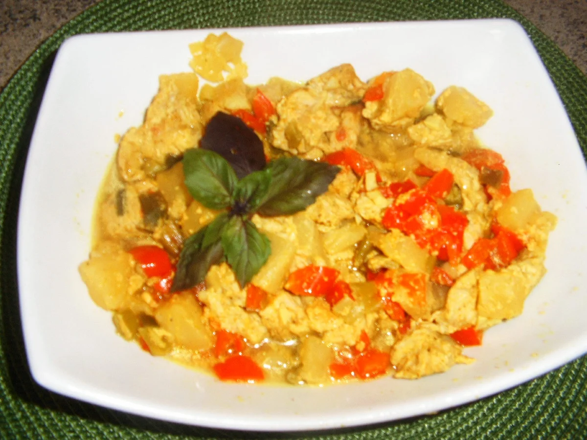 Fruchtiges Putencurry - Rezept - Bild Nr. 954