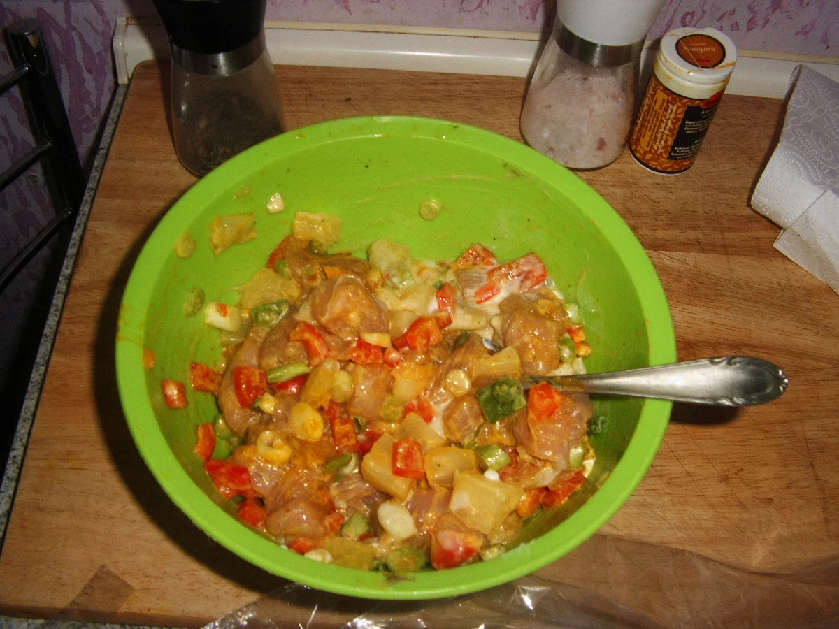 Fruchtiges Putencurry - Rezept - Bild Nr. 959