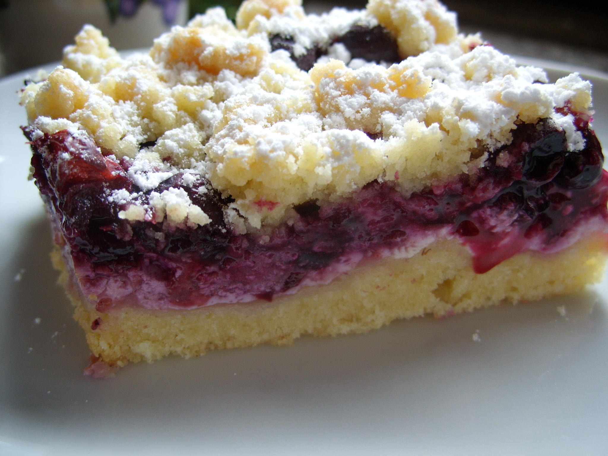 Bilder für Heidelbeerkuchen schnell gemacht, für eine 22 cm Form Rezept