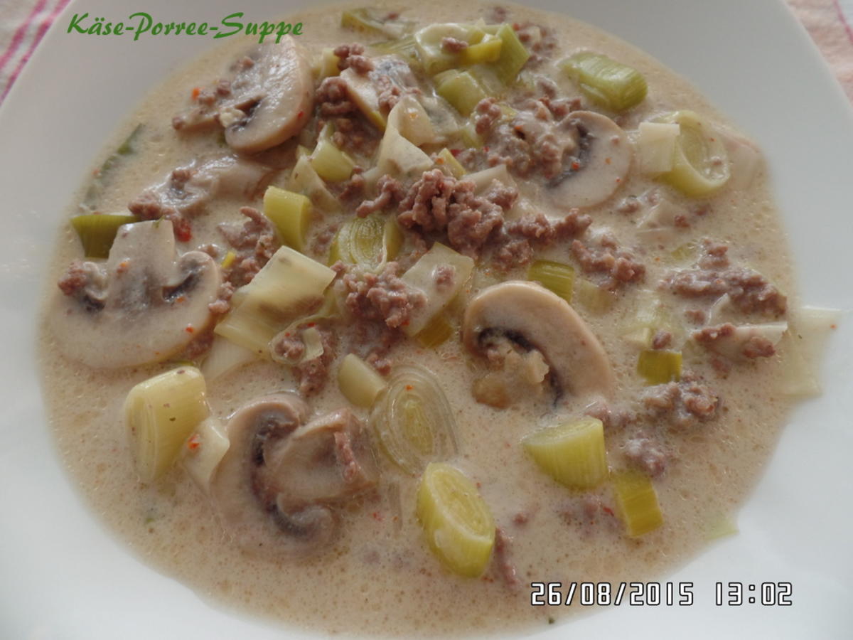 Käse-Porree -Suppe - Rezept - Bild Nr. 955