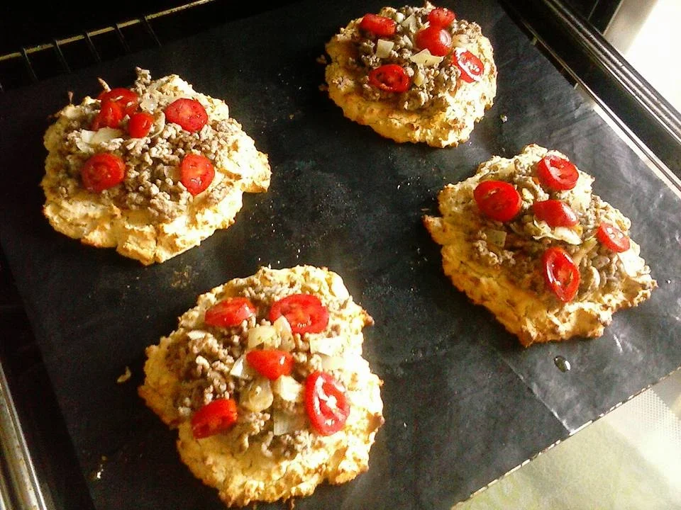 Herzhafte Fladen Low Carb - Rezept - Bild Nr. 956