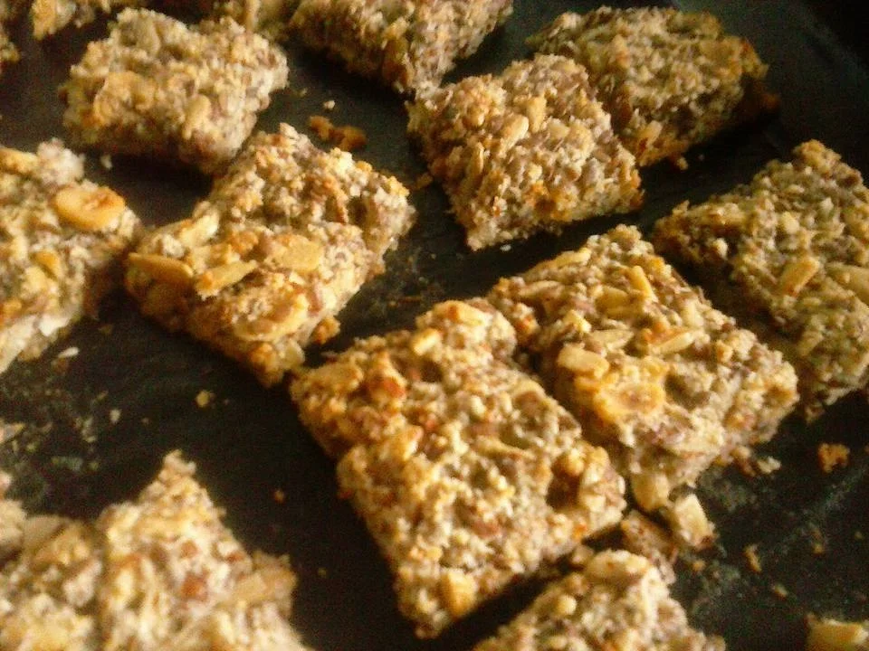 Kleine Nussriegel Low Carb - Rezept - Bild Nr. 955