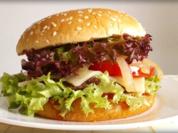 XXL Burger  mit Lollo Rosso Salat und....nach Art des Hauses - Rezept - Bild Nr. 970