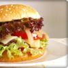 XXL Burger  mit Lollo Rosso Salat und....nach Art des Hauses - Rezept - Bild Nr. 970