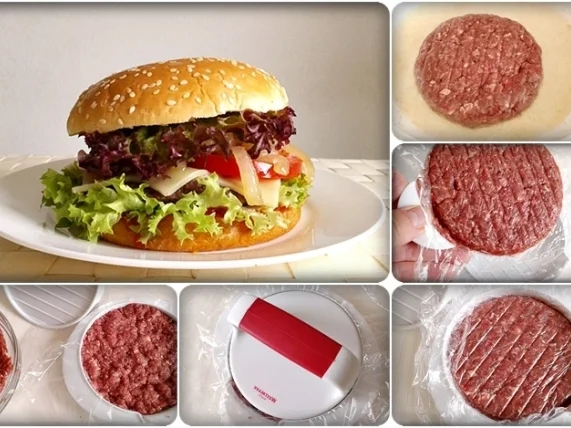 Rezept: XXL Burger mit Lollo Rosso Salat und....nach Art des Hauses Bild Nr. 983 XXL Burger mit Lollo Rosso Salat und....nach Art des Hauses - Rezept - Bild Nr. 983