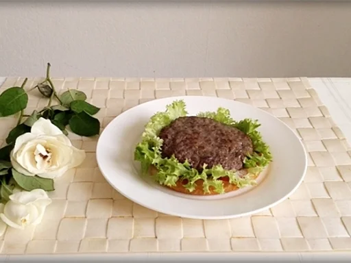 Rezept: XXL Burger mit Lollo Rosso Salat und....nach Art des Hauses Bild Nr. 989 XXL Burger mit Lollo Rosso Salat und....nach Art des Hauses - Rezept - Bild Nr. 989