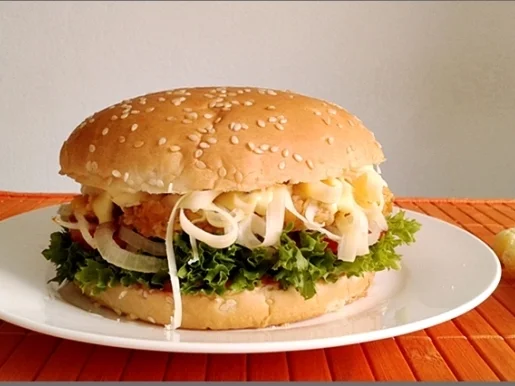 Rezept: Chickenburger selber machen Bild Nr. 1018 Chickenburger selber machen - Rezept - Bild Nr. 1018