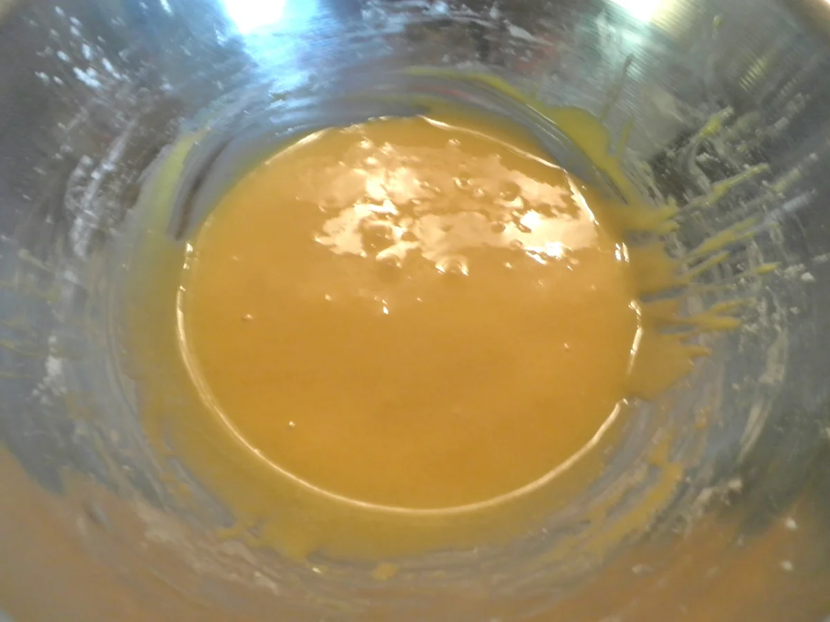 Mirabellen auf einem Bett von Vanillepudding .. zugedeckt mit knusprigen Zimtstreuseln - Rezept - Bild Nr. 1065