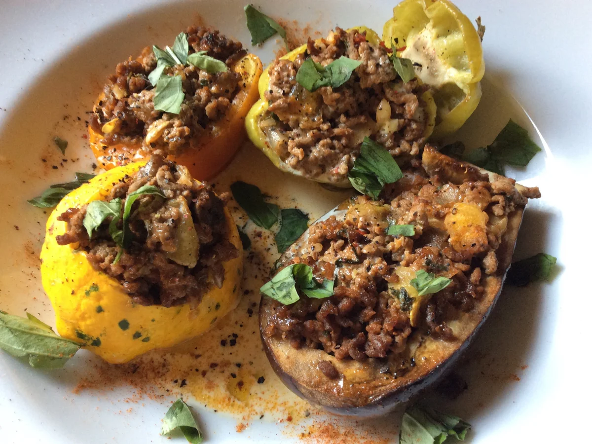 Rezept: Gefülltes Gemüse Bild Nr. 1058 Gefülltes Gemüse - Rezept - Bild Nr. 1058