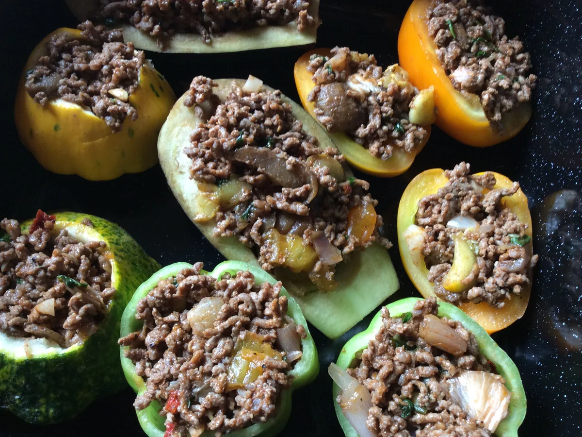 Rezept: Gefülltes Gemüse Bild Nr. 1057 Gefülltes Gemüse - Rezept - Bild Nr. 1057