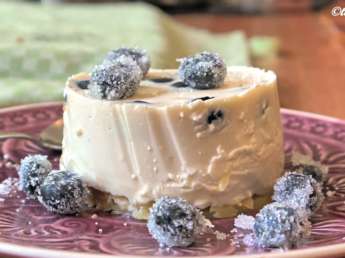 Joghurt-Darjeeling-Törtchen mit Heidelbeeren - Rezept - Bild Nr. 1058