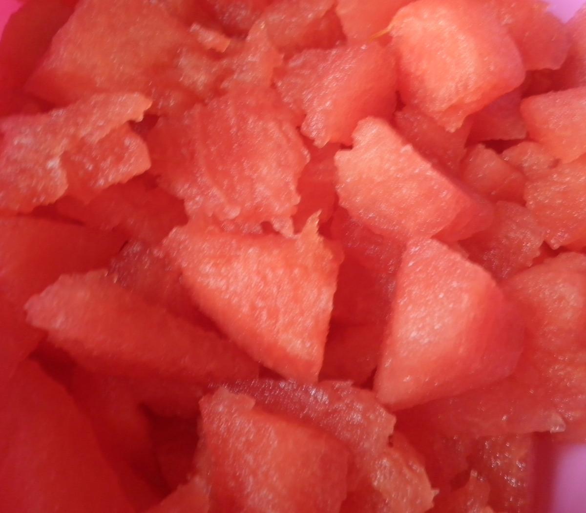 Wassermelone & Prosecco ... eine sommerliche Liaison ... ;-) - Rezept - Bild Nr. 1061