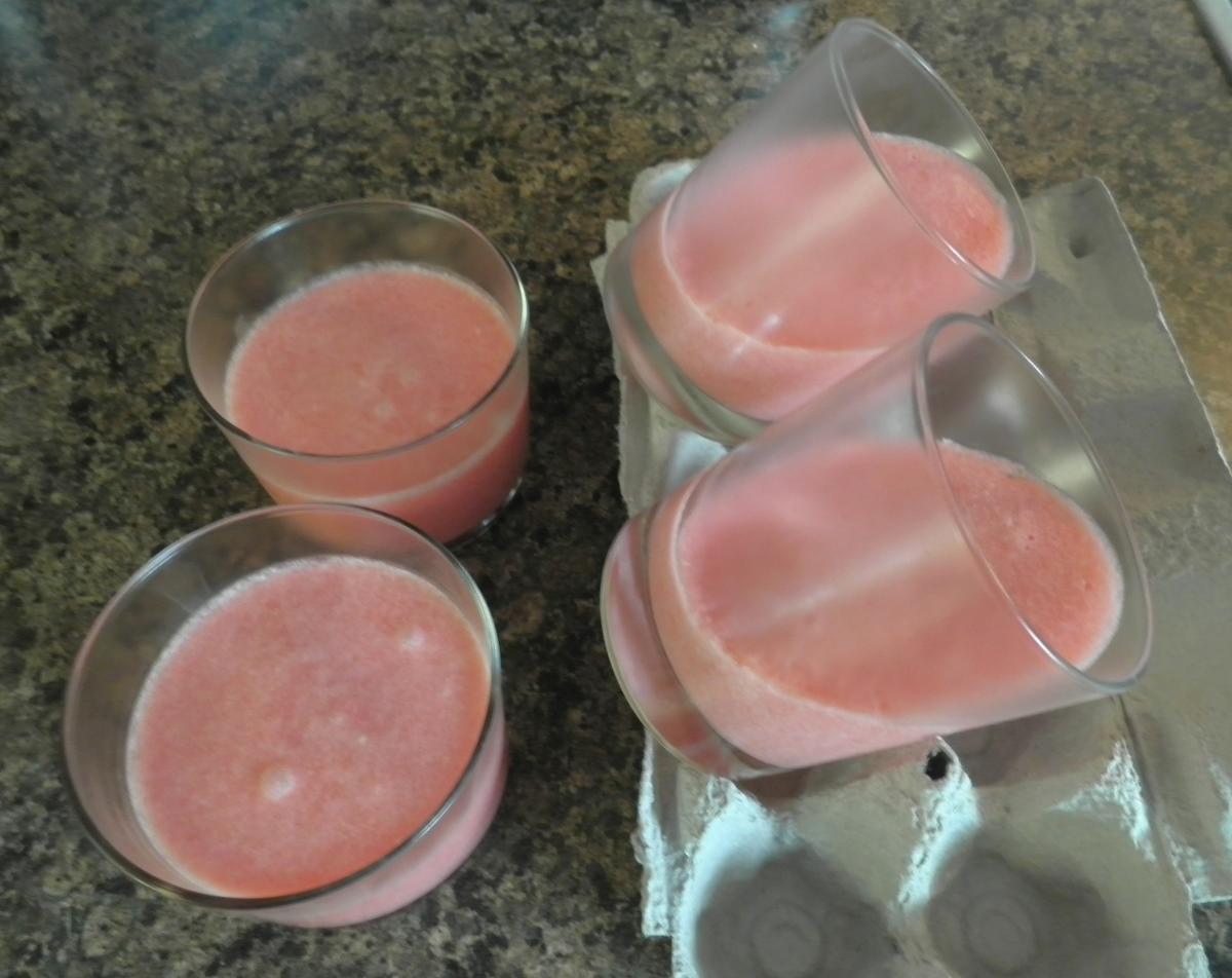 Wassermelone & Prosecco ... eine sommerliche Liaison ... ;-) - Rezept - Bild Nr. 1070