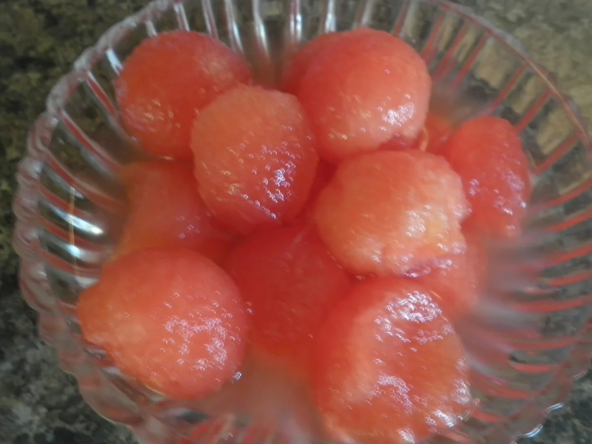 Wassermelone & Prosecco ... eine sommerliche Liaison ... ;-) - Rezept - Bild Nr. 1073