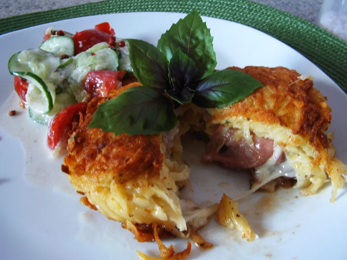 Gefüllte Kartoffel-Rösti - Rezept - Bild Nr. 1058