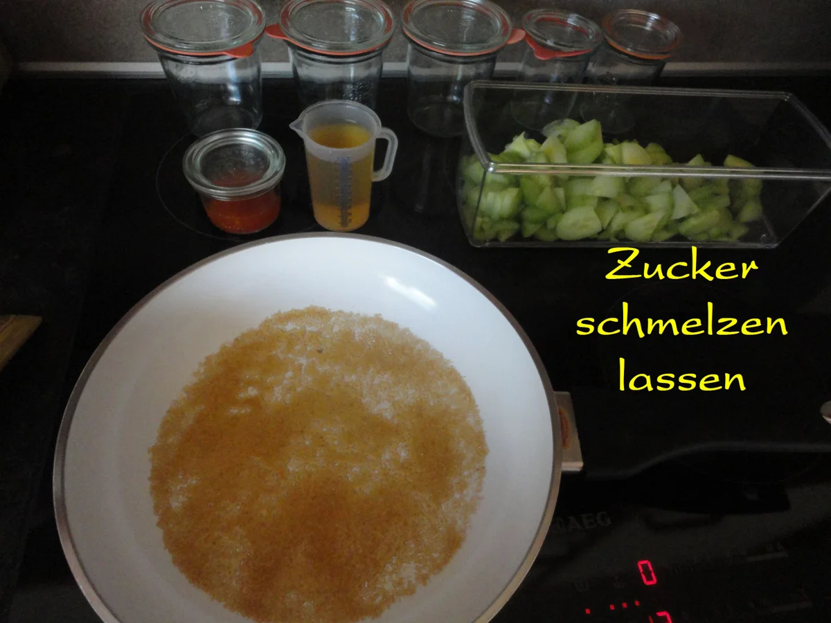 eingelegte Balsamico Gurken mit geröstetem Sesam - Rezept - Bild Nr. 1069