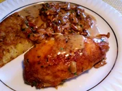 Hähnchenbrust mit Rahm-Pfifferlingen - Rezept - Bild Nr. 1067