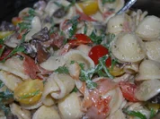 Nudelsalat mit Pestocreme - Rezept - Bild Nr. 1067