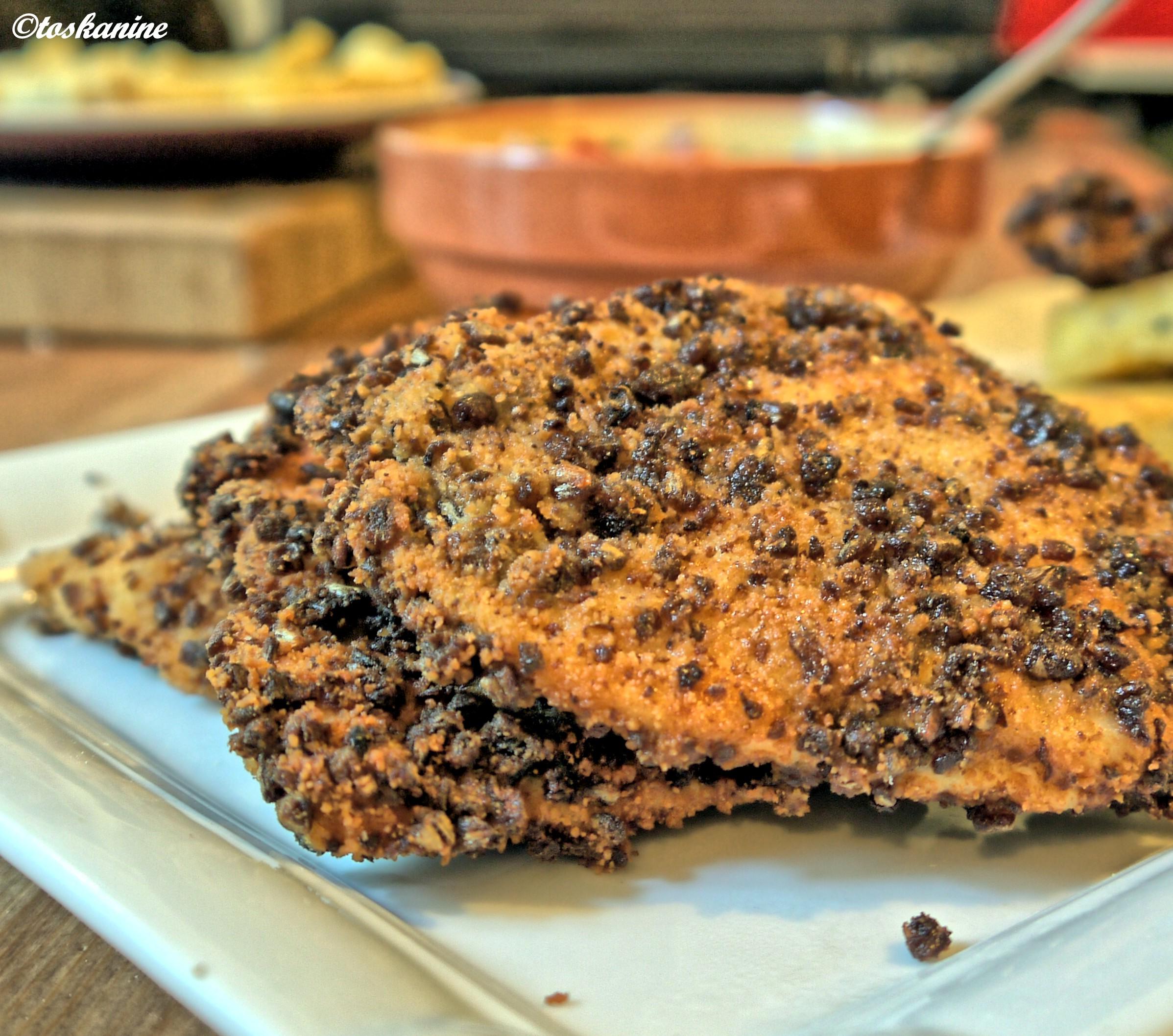 Bilder für Pumpernickel-Schnitzelchen Rezept