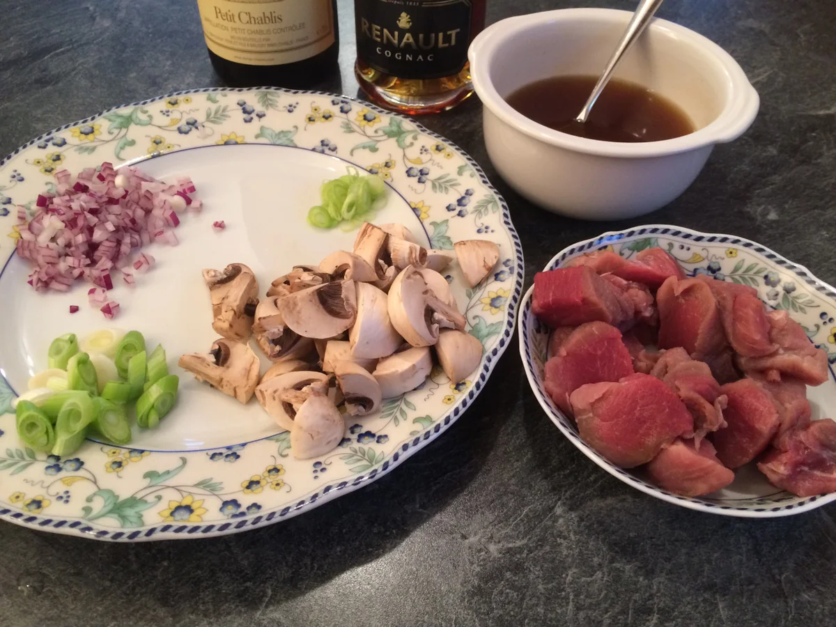 Rezept: Geschnetzeltes Schweinefilet Zürcher Art mit Käserösti Bild Nr. 1070 Geschnetzeltes Schweinefilet Zürcher Art mit Käserösti - Rezept - Bild Nr. 1070