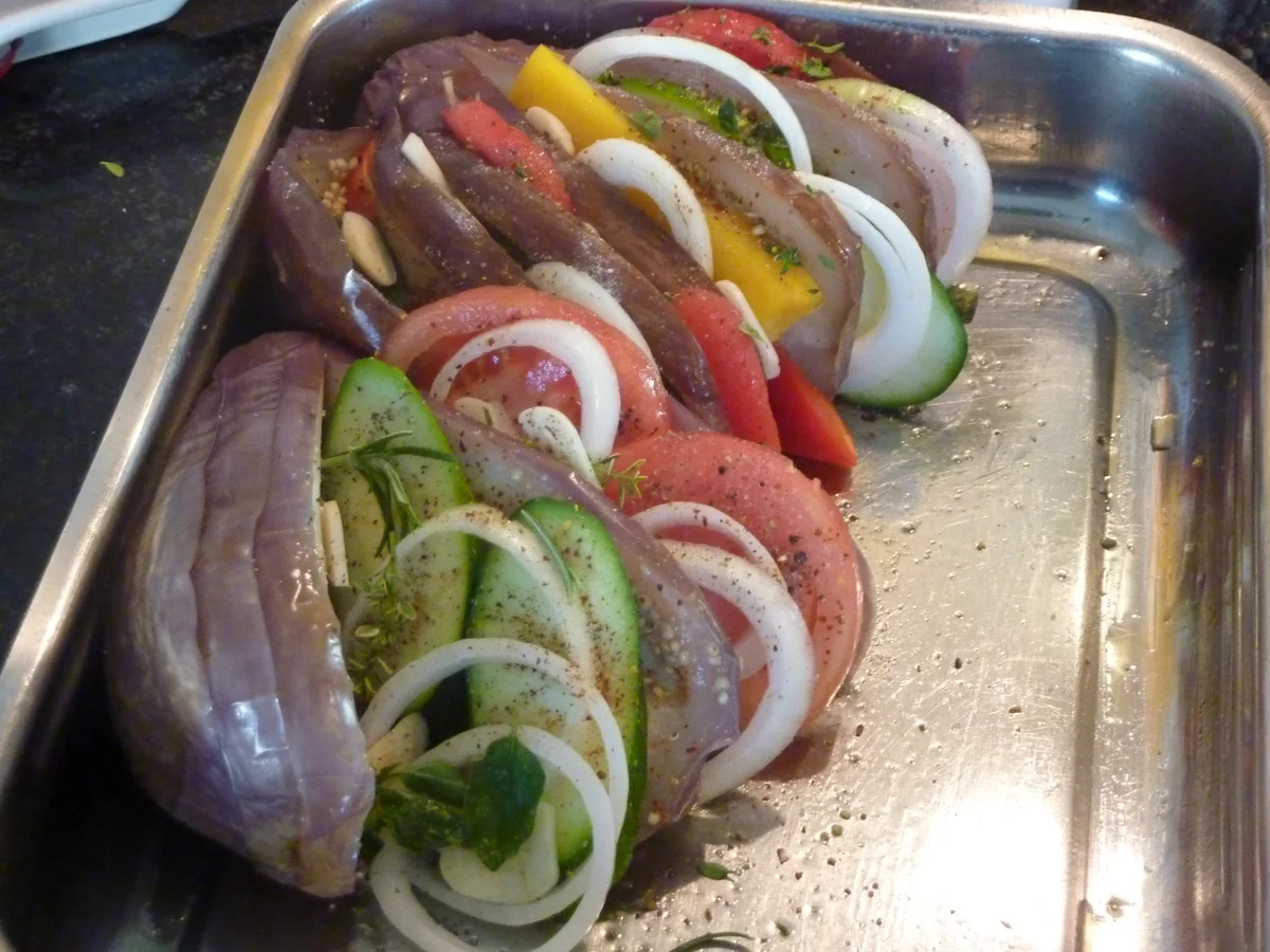 Rezept: Gemüse-Tian mit Aubergine Bild Nr. 1075 Gemüse-Tian mit Aubergine - Rezept - Bild Nr. 1075